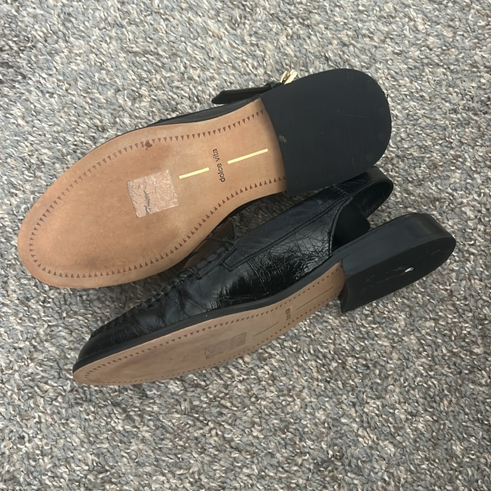 Dolce Vita Black Slingback Flats - Picture 4 of 6